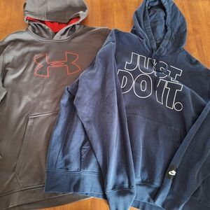 Nike Navy 'Just Do It.' Hoodie